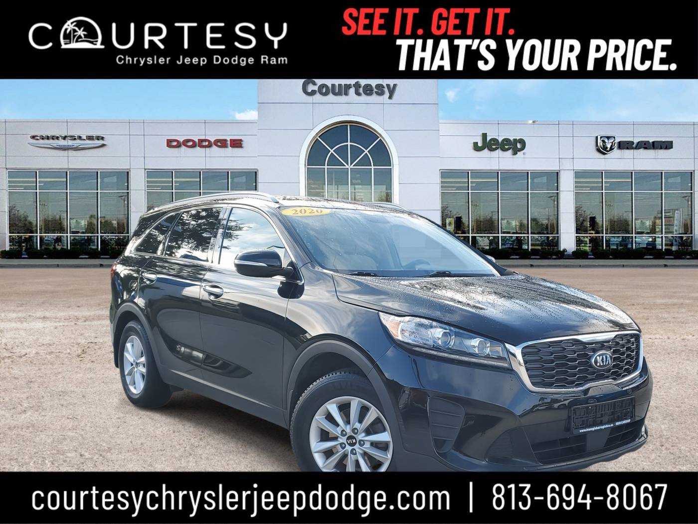 2020 Kia Sorento LX — SUV — 52,327 mi — Tampa, FL