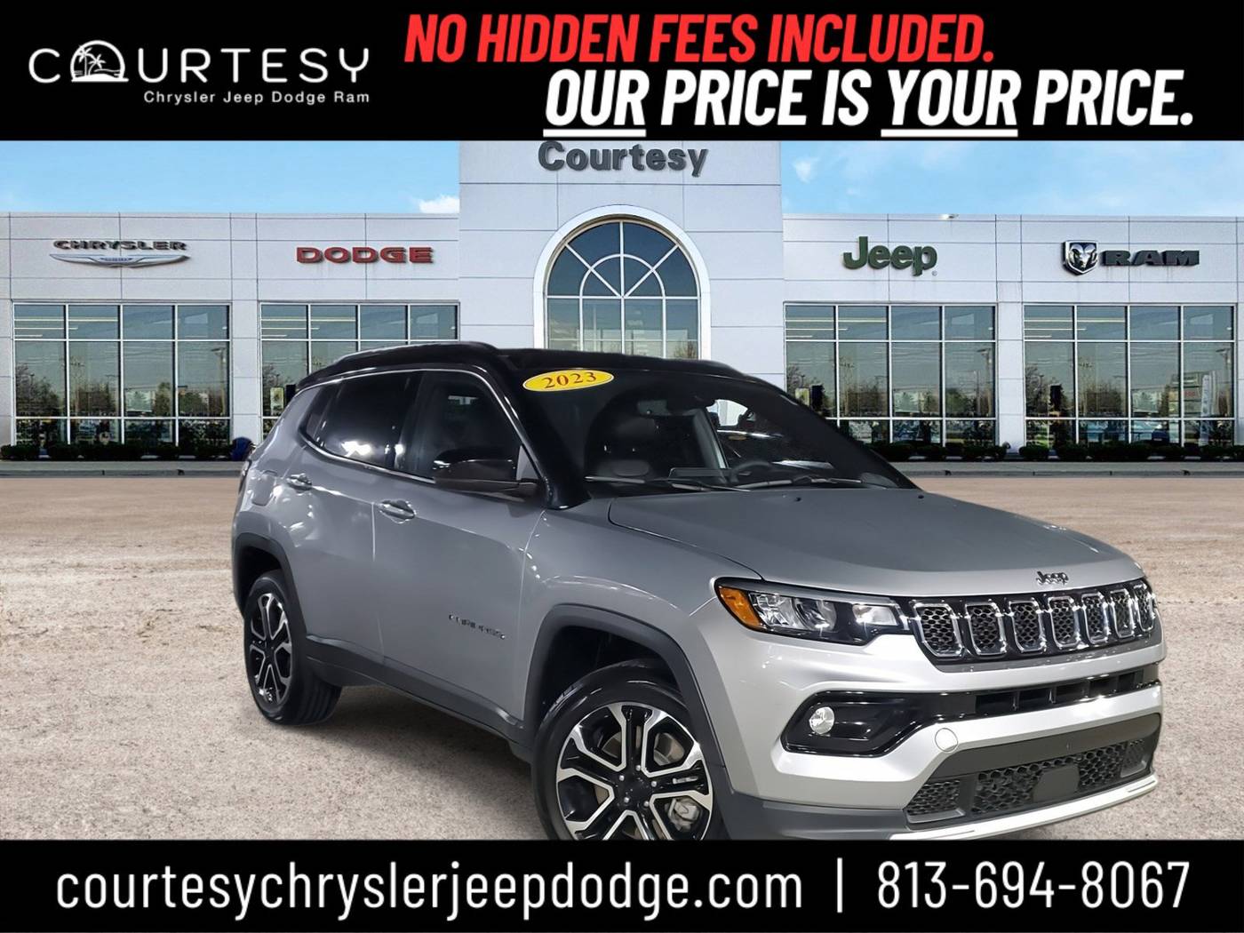 2023 Jeep Compass Limited — SUV — 41,191 mi — Tampa, FL