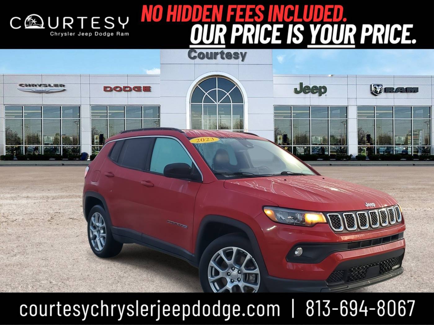 2023 Jeep Compass Latitude Lux — SUV — 53,990 mi — Tampa, FL
