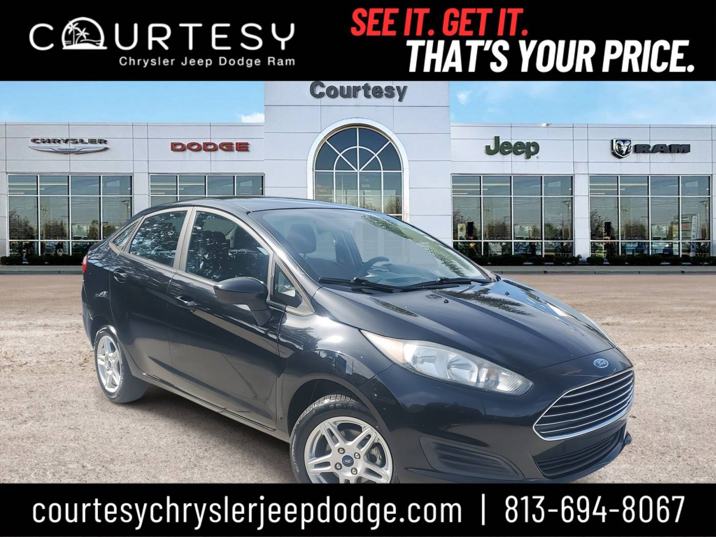 2019 Ford Fiesta SE — Sedan — 49,858 mi — Tampa, FL