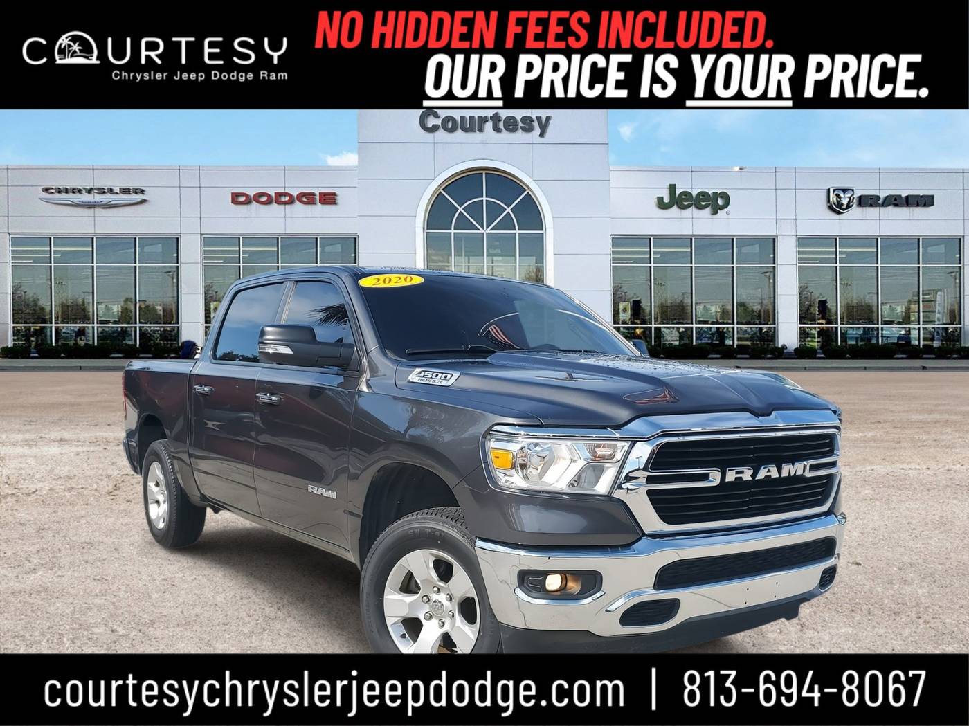 2020 Ram 1500 Big Horn — Pickup Truck — 99,737 mi — Tampa, FL