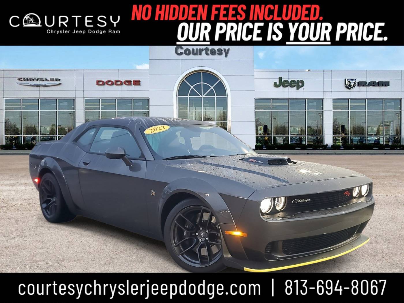 2022 Dodge Challenger R/T Scat Pack Widebody — Coupe — 6,265 mi — Tampa, FL