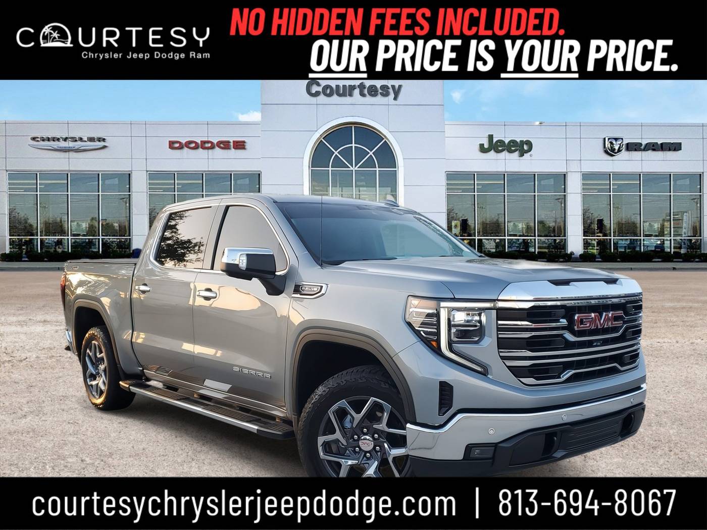 2024 GMC Sierra 1500 SLT — Pickup Truck — 9,138 mi — Tampa, FL