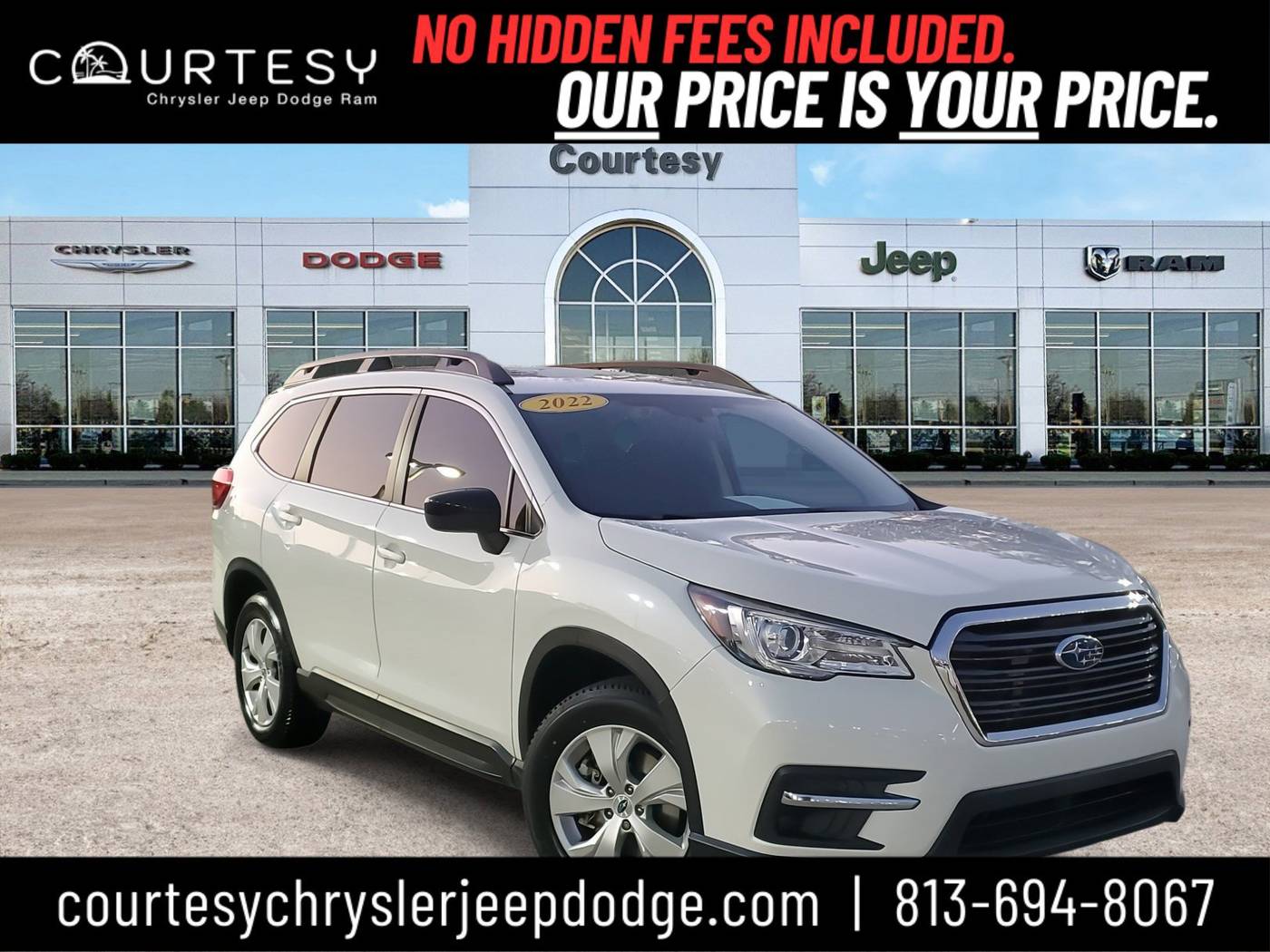 2022 Subaru Ascent Base — SUV — 36,645 mi — Tampa, FL