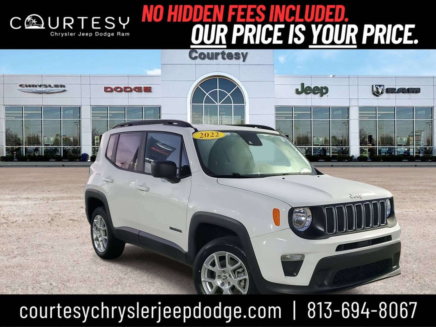 2022 Jeep Renegade Sport — SUV — 70,689 mi — Tampa, FL
