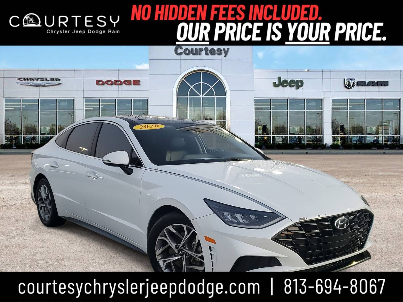 2020 Hyundai Sonata SEL — Sedan — 87,363 mi — Tampa, FL