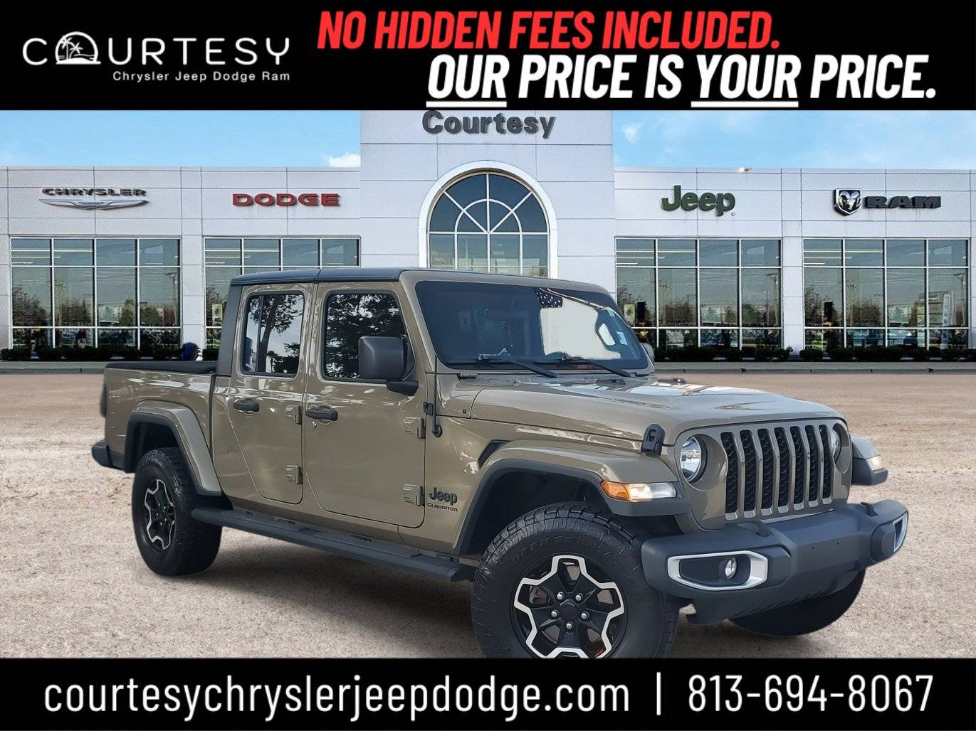 2020 Jeep Gladiator Sport S — Pickup Truck — 52,417 mi — Tampa, FL