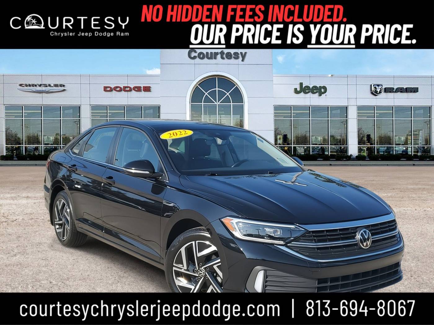2022 Volkswagen Jetta SEL — Sedan — 22,273 mi — Tampa, FL