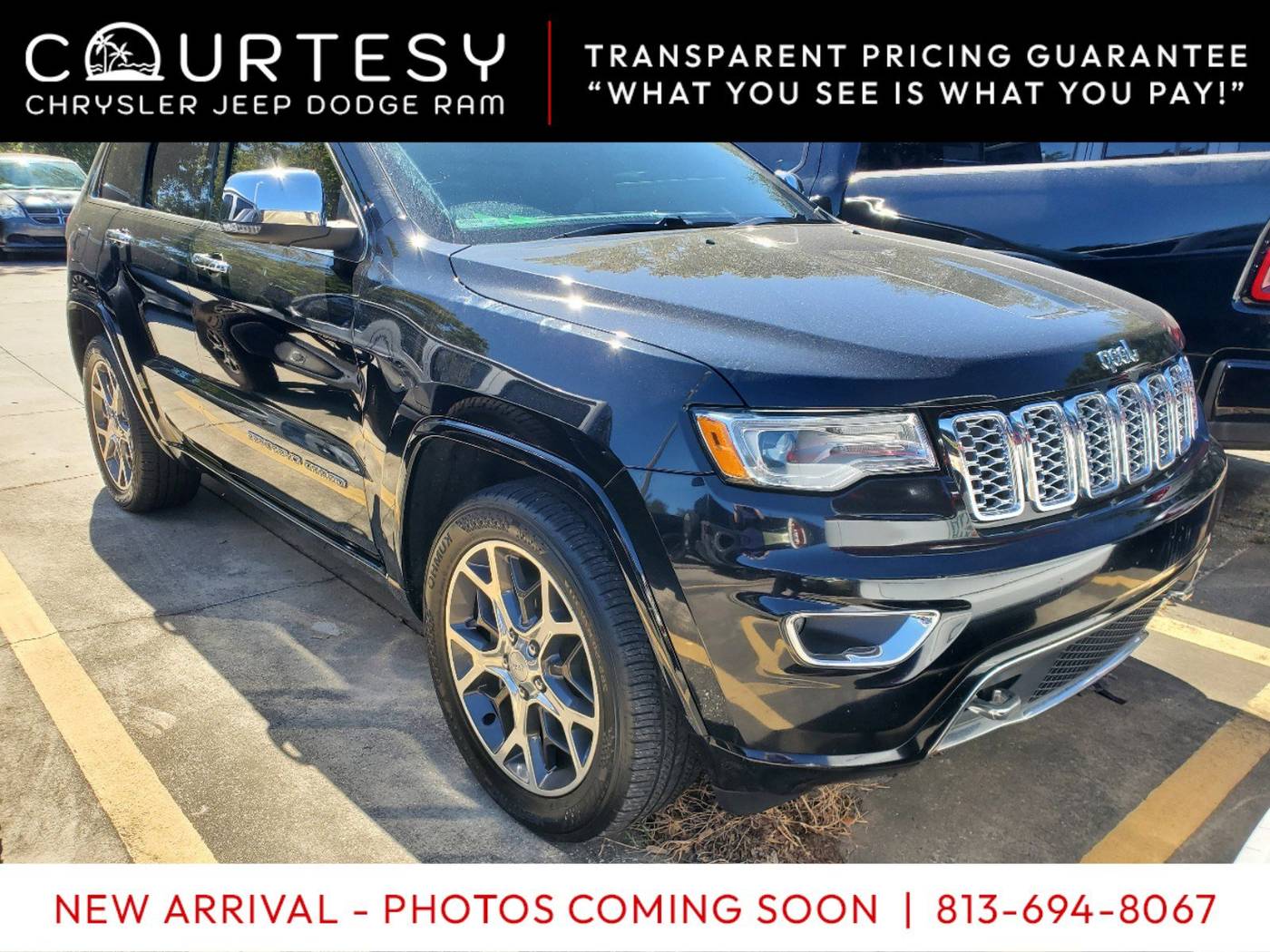 2019 Jeep Grand Cherokee Overland — SUV — 73,984 mi — Tampa, FL