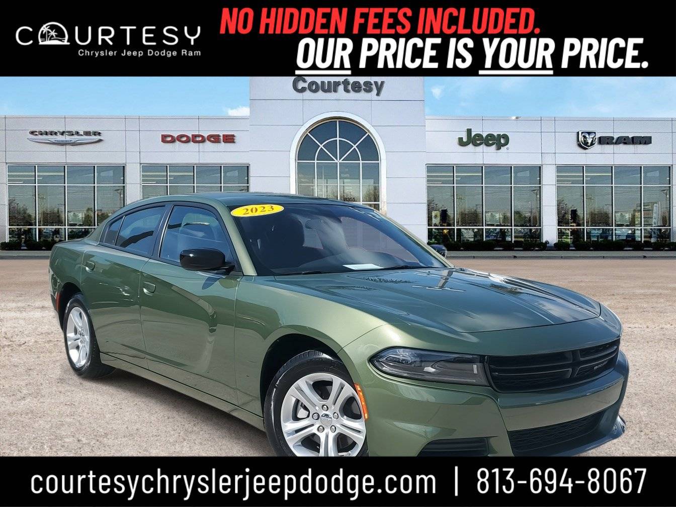 2023 Dodge Charger SXT — Sedan — 18,751 mi — Tampa, FL