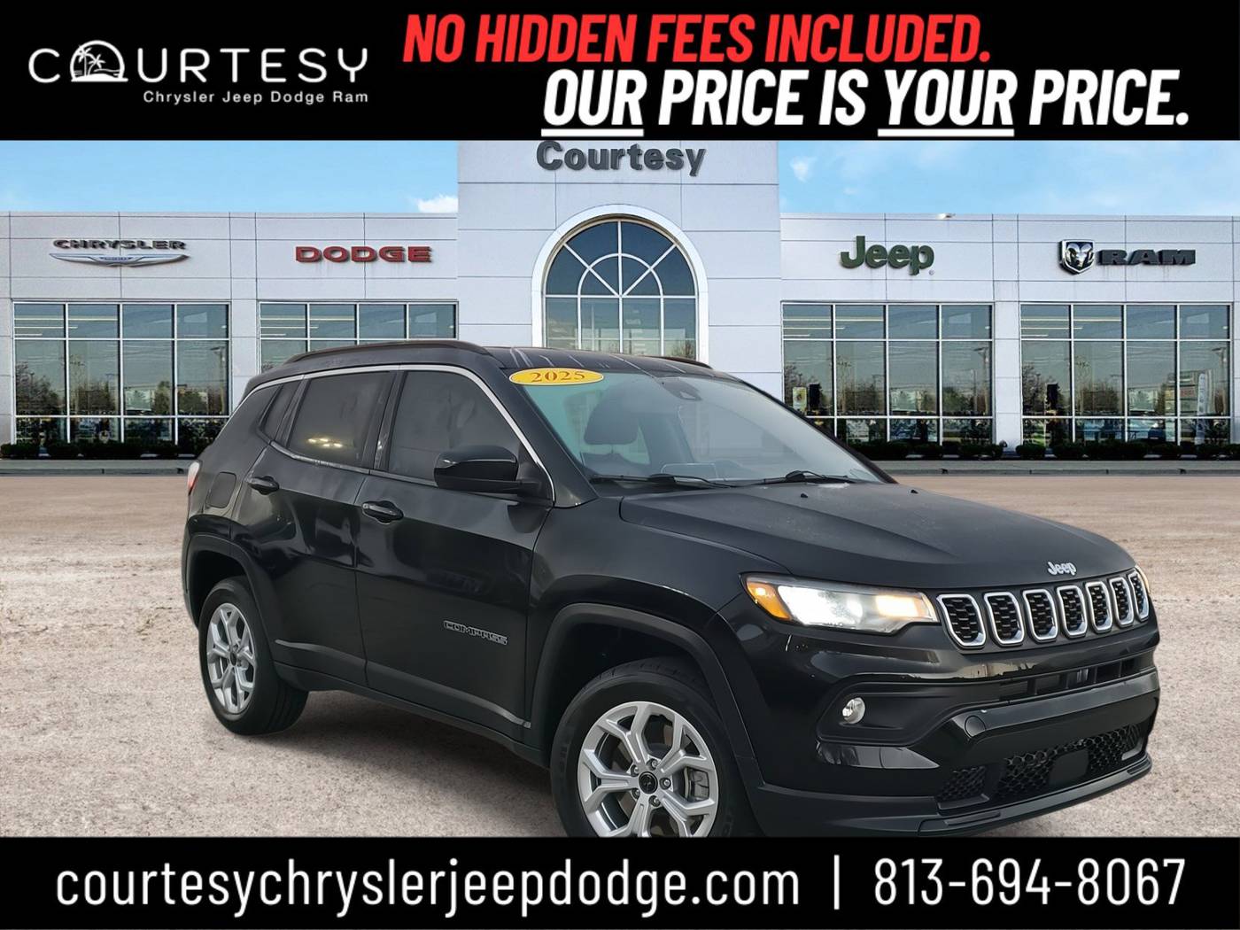 2025 Jeep Compass Latitude — SUV — 6,454 mi — Tampa, FL