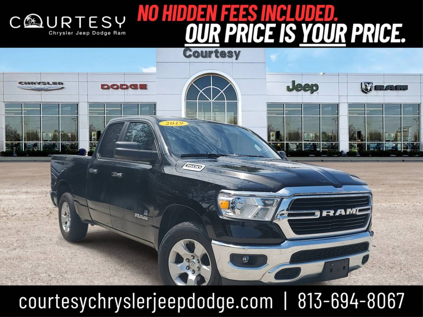 2019 Ram 1500 Big Horn/Lone Star — Pickup Truck — 69,833 mi — Tampa, FL