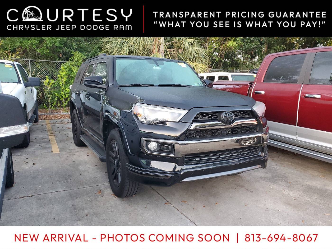 2019 Toyota 4Runner Limited Nightshade Edition — SUV — 68,049 mi — Tampa, FL