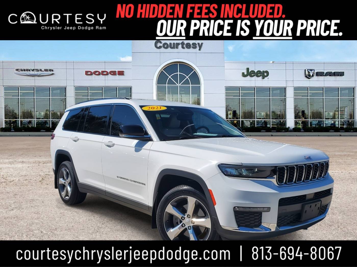 2021 Jeep Grand Cherokee Limited — SUV — 56,267 mi — Tampa, FL