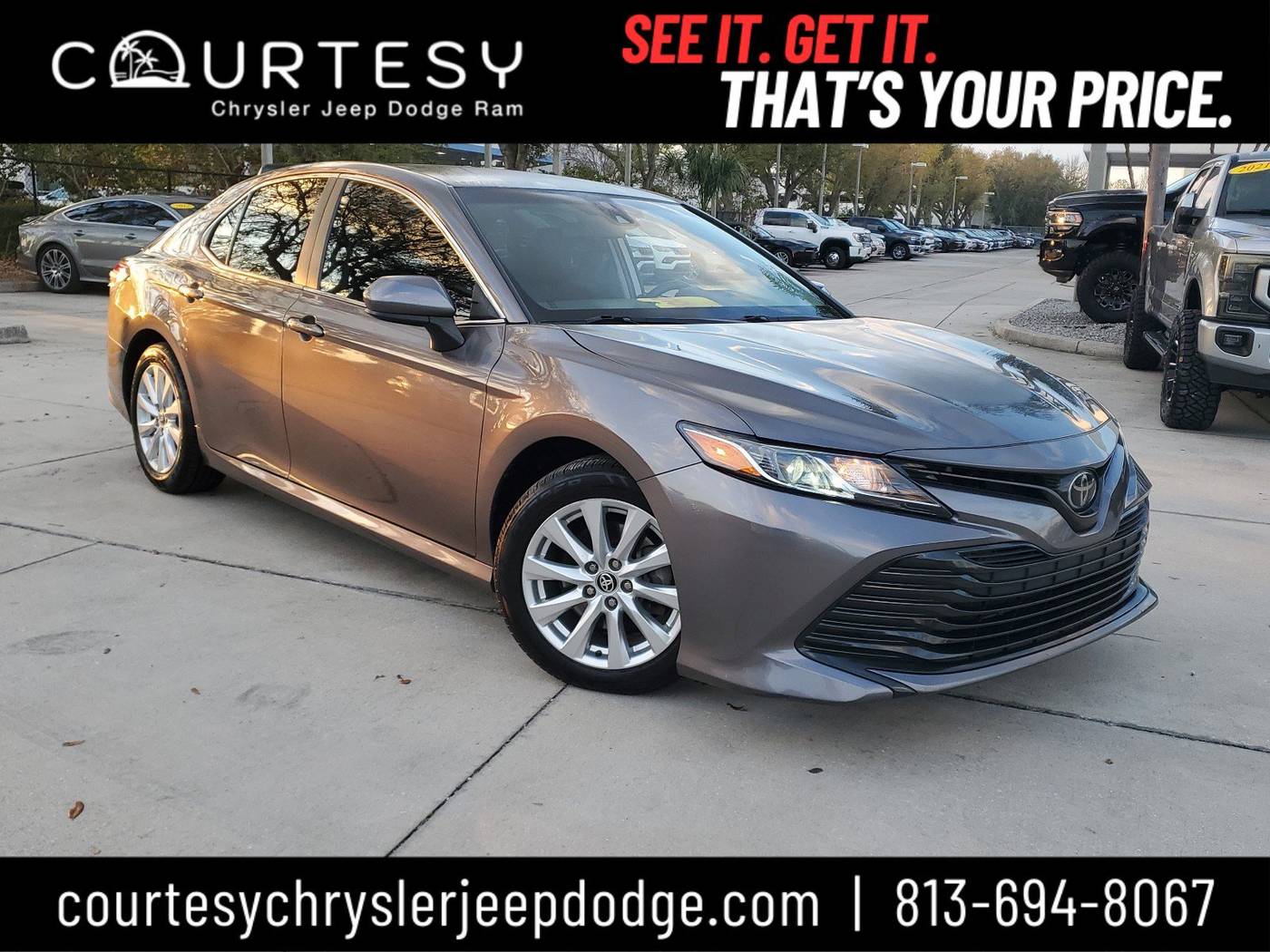 2020 Toyota Camry LE — Sedan — 49,323 mi — Tampa, FL