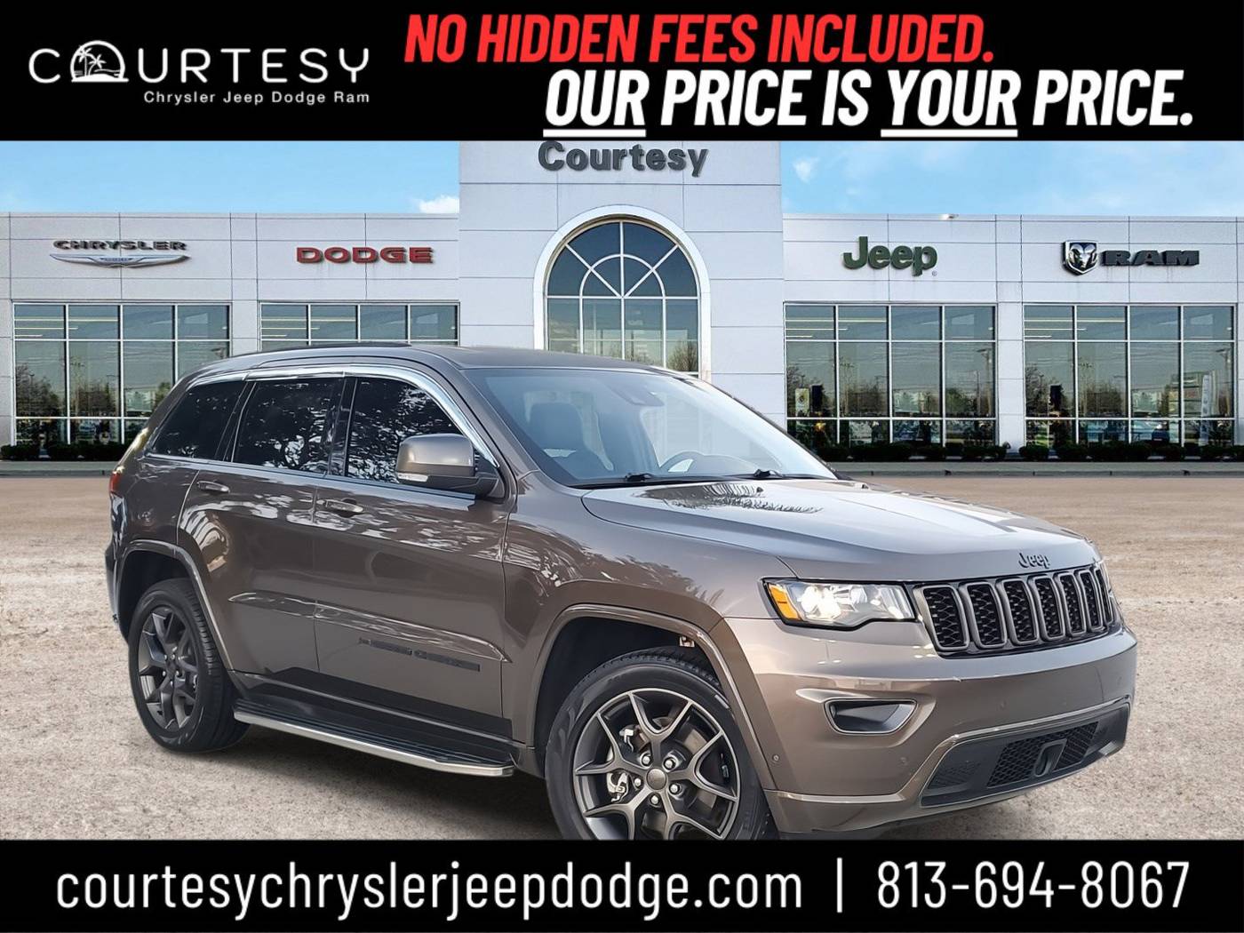 2021 Jeep Grand Cherokee WK 80th Anniversary — SUV — 26,301 mi — Tampa, FL