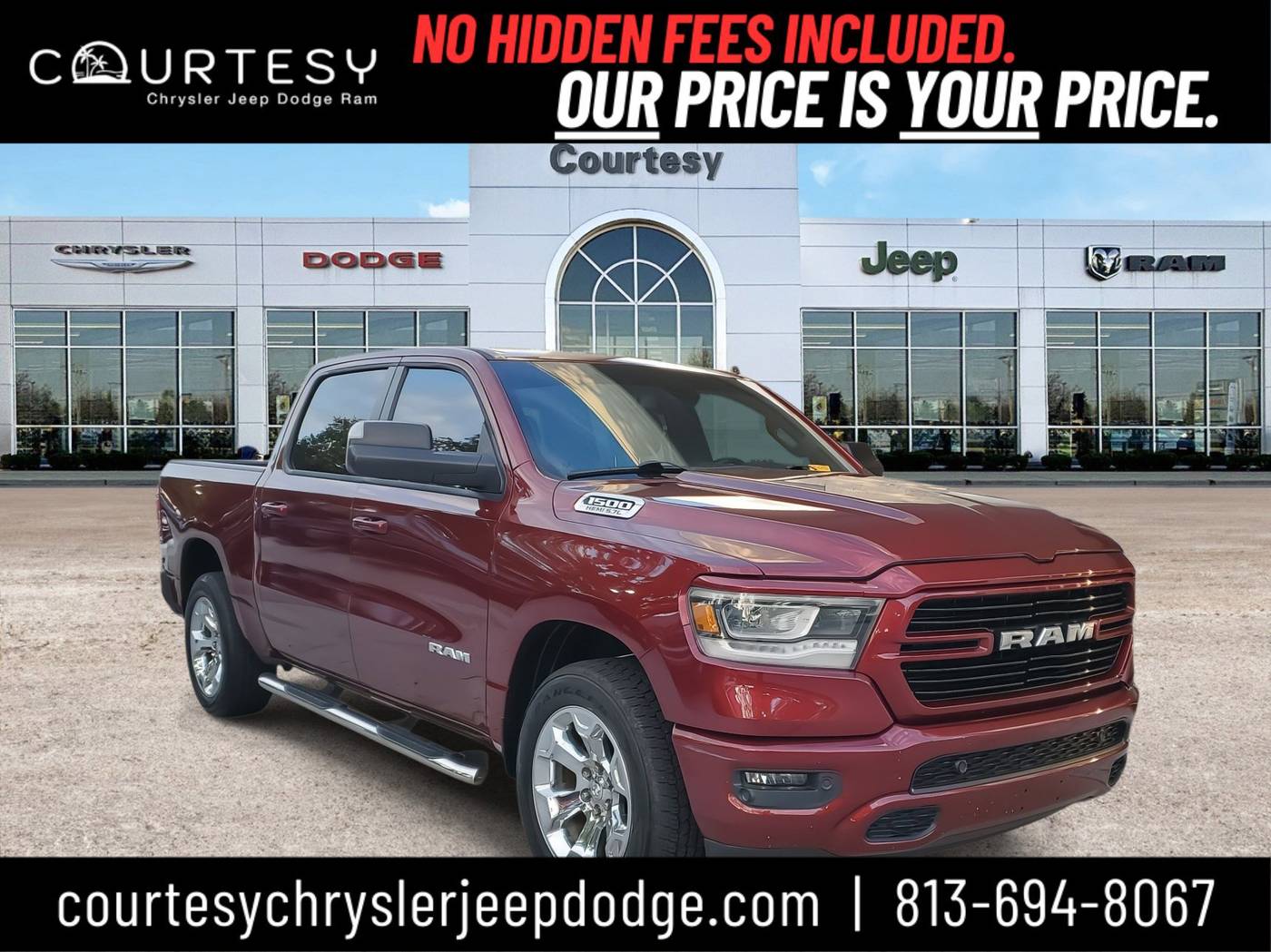 2019 Ram 1500 Big Horn/Lone Star — Pickup Truck — 98,835 mi — Tampa, FL