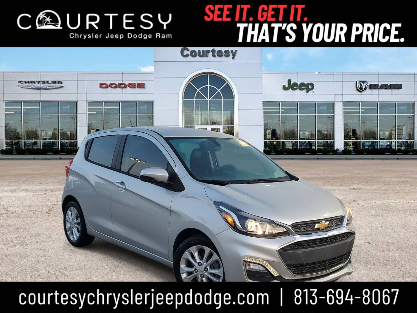 2020 Chevrolet Spark LT — Hatchback — 38,101 mi — Tampa, FL