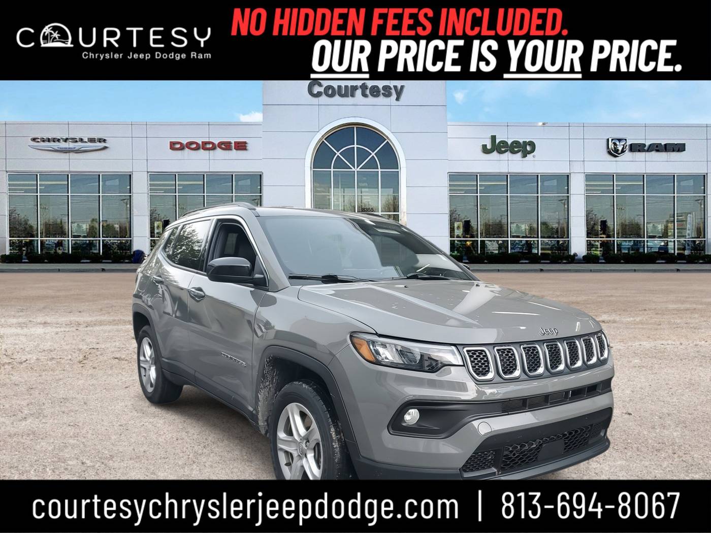 2023 Jeep Compass Latitude — SUV — 34,908 mi — Tampa, FL