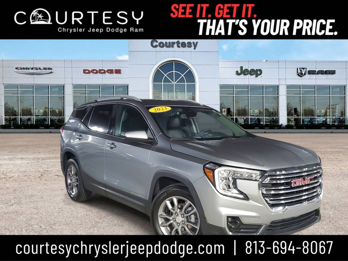2023 GMC Terrain SLT — SUV — 33,742 mi — Tampa, FL