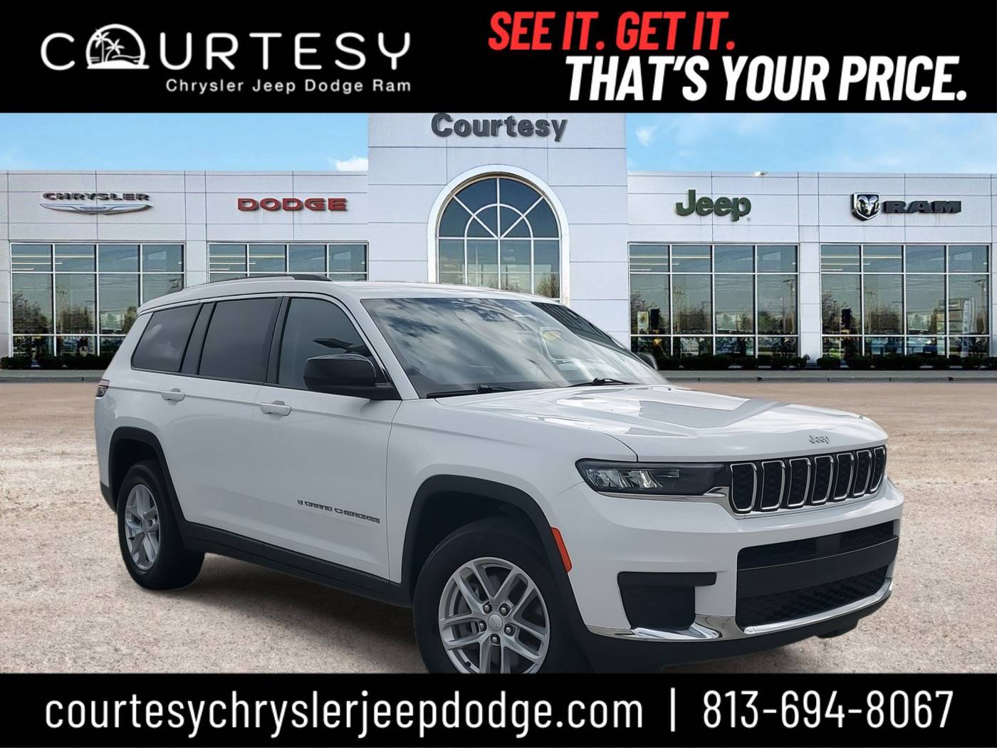 2023 Jeep Grand Cherokee Laredo — SUV — 44,585 mi — Tampa, FL