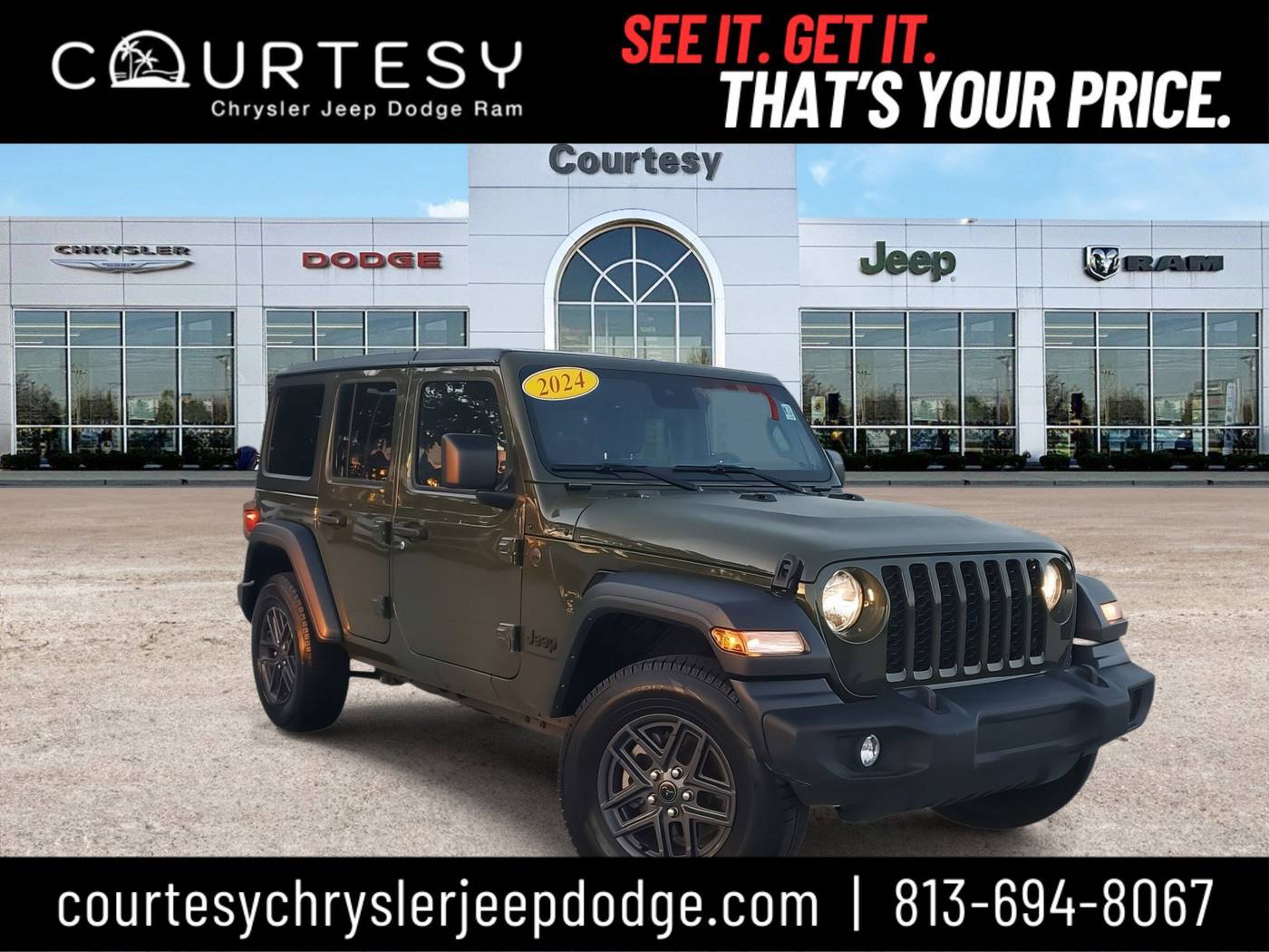 2024 Jeep Wrangler Sport S — SUV — 29,452 mi — Tampa, FL