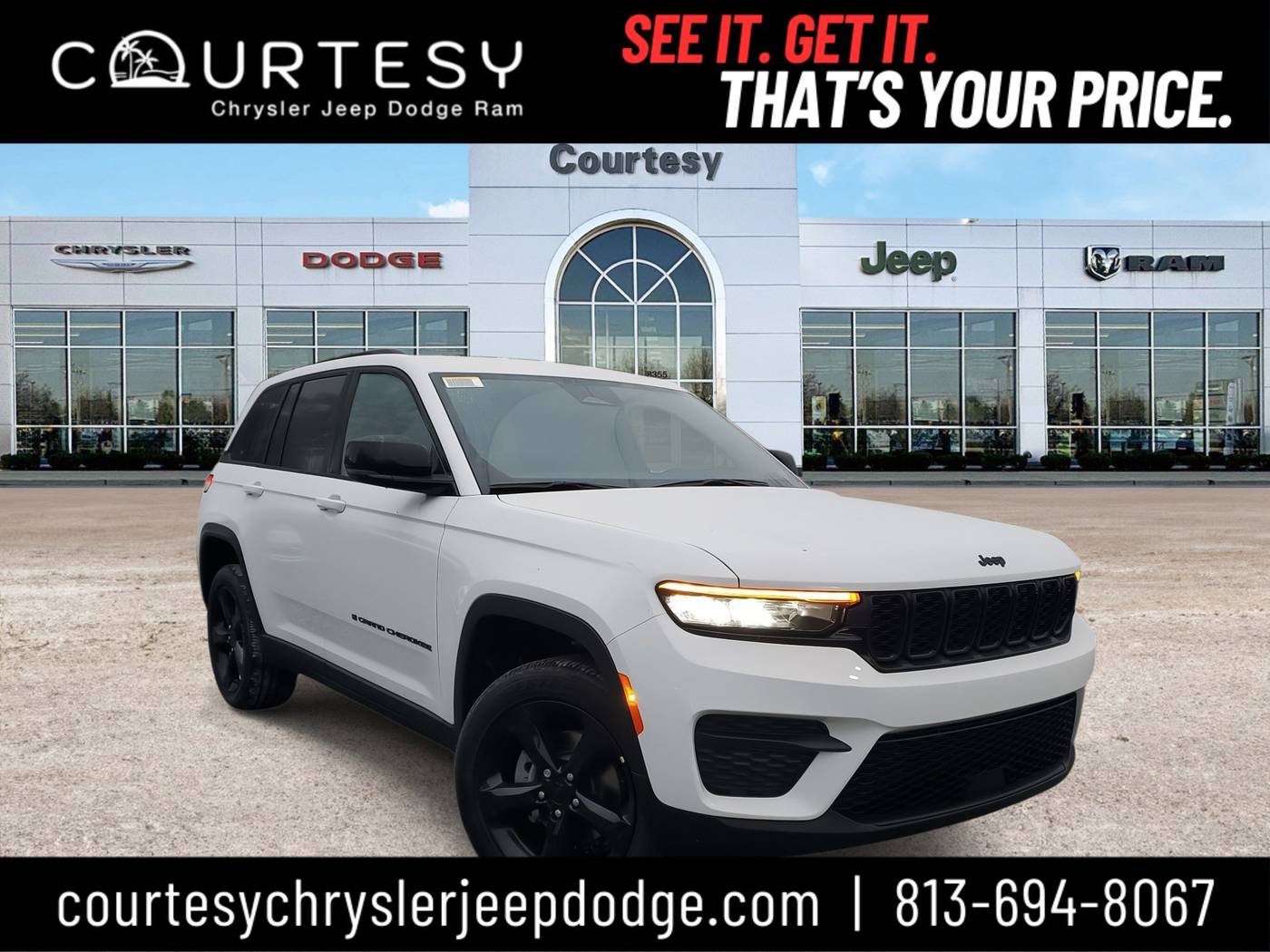 2025 Jeep Grand Cherokee Altitude — SUV — 1,518 mi — Tampa, FL