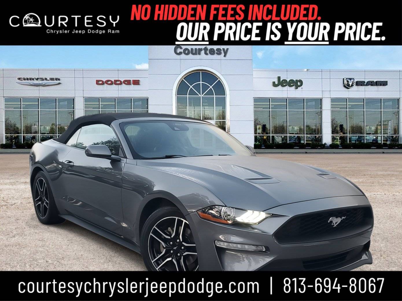 2022 Ford Mustang EcoBoost Premium — Convertible — 67,736 mi — Tampa, FL