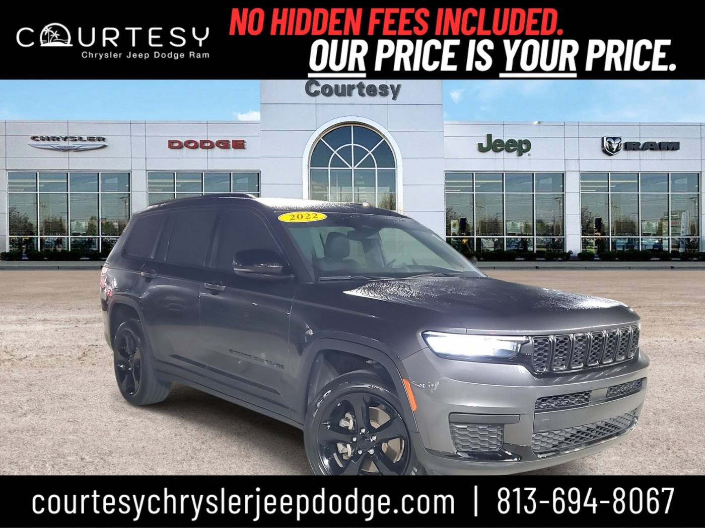 2022 Jeep Grand Cherokee Altitude — SUV — 25,706 mi — Tampa, FL