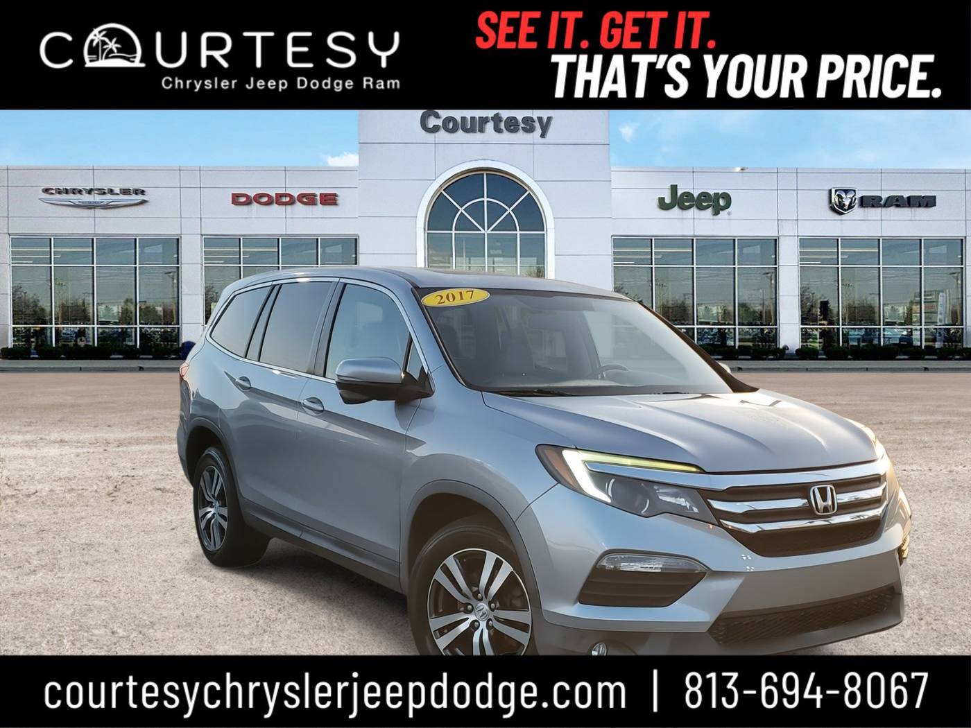 2017 Honda Pilot EX-L — SUV — 79,637 mi — Tampa, FL