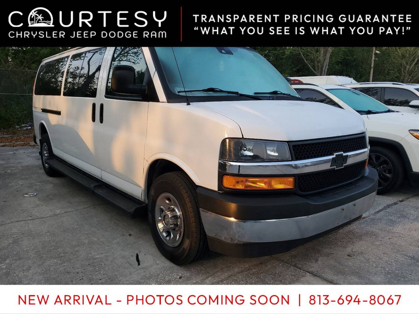 2019 Chevrolet Express Passenger LT — Passenger Van — 110,176 mi — Tampa, FL