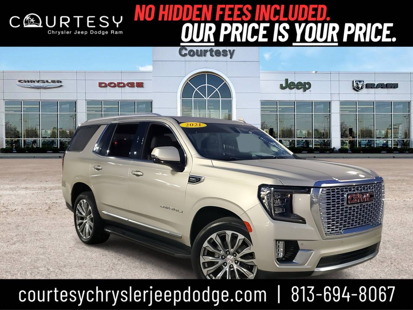 2021 GMC Yukon Denali — SUV — 55,196 mi — Tampa, FL