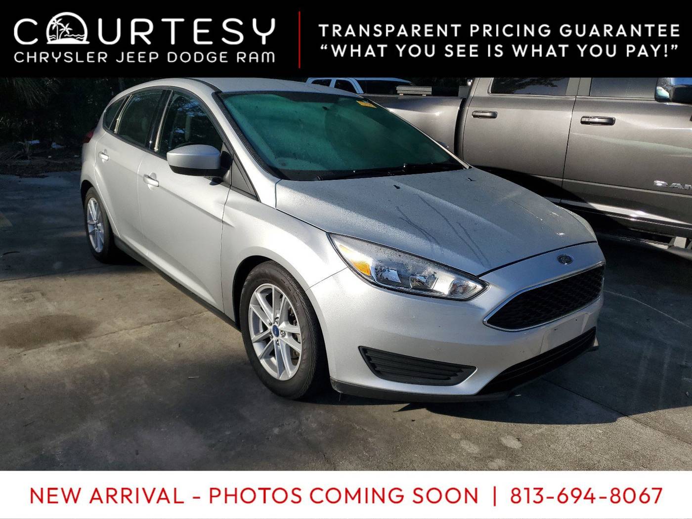 2018 Ford Focus SE — Hatchback — 69,178 mi — Tampa, FL