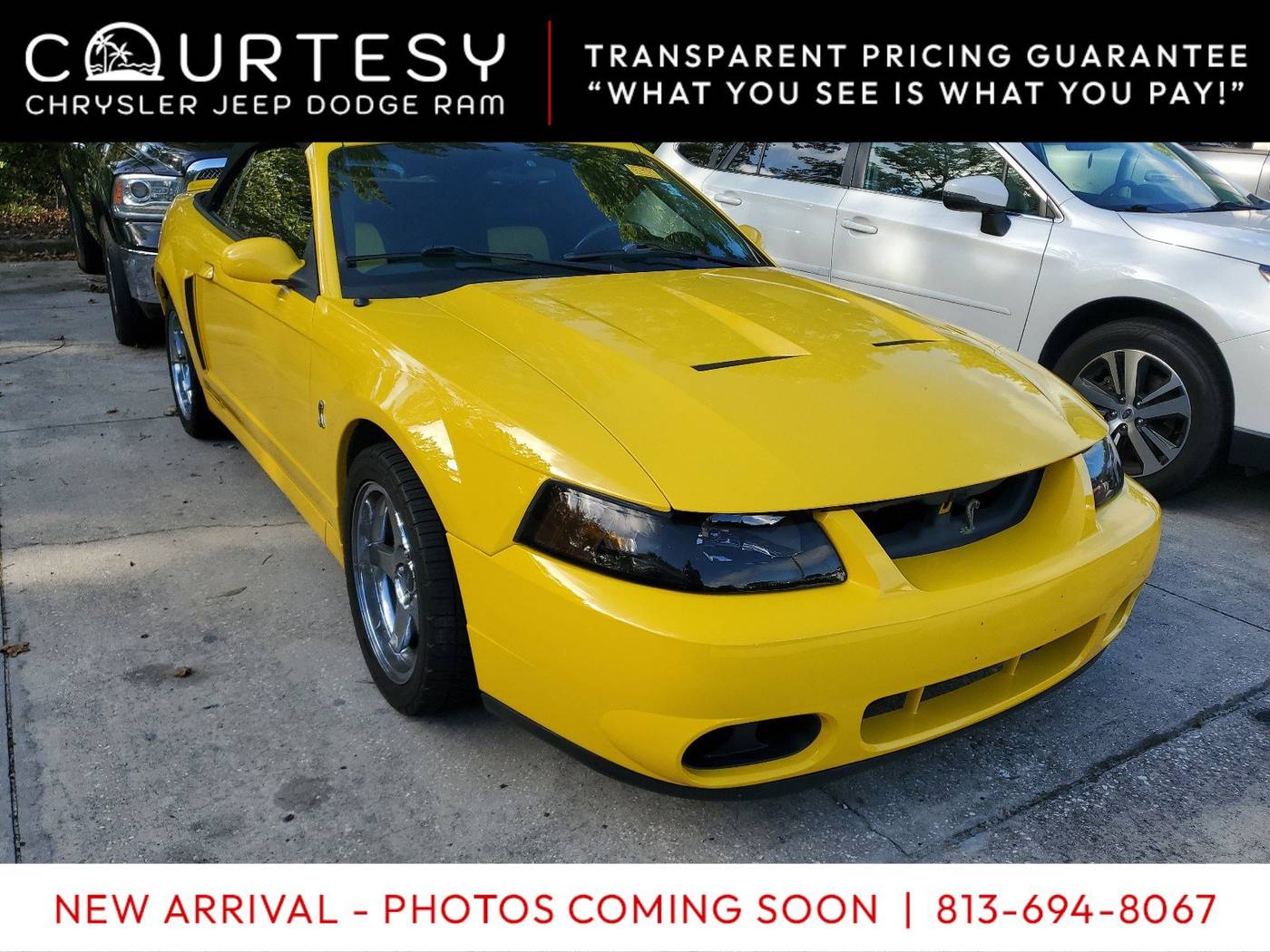 2004 Ford Mustang SVT Cobra — Convertible — 91,001 mi — Tampa, FL
