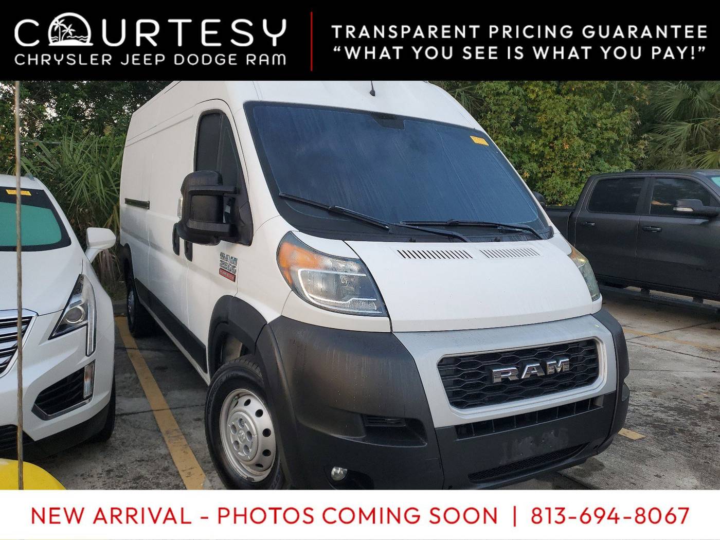 2021 Ram ProMaster Cargo Van 2500 — Cargo Van — 117,370 mi — Tampa, FL