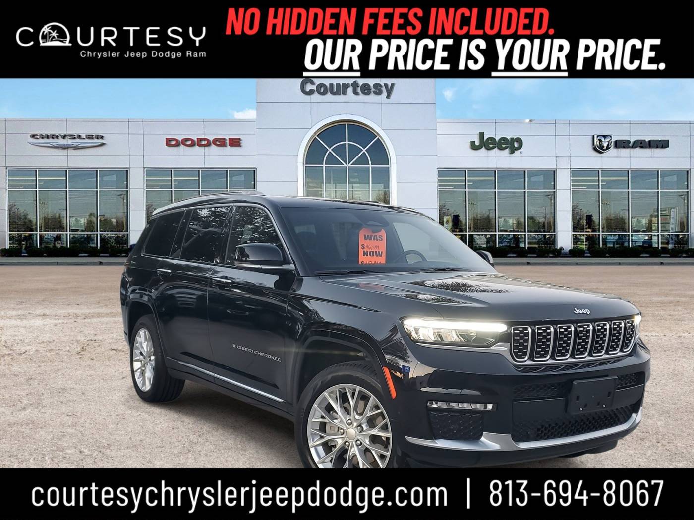 2021 Jeep Grand Cherokee Summit — SUV — 56,630 mi — Tampa, FL