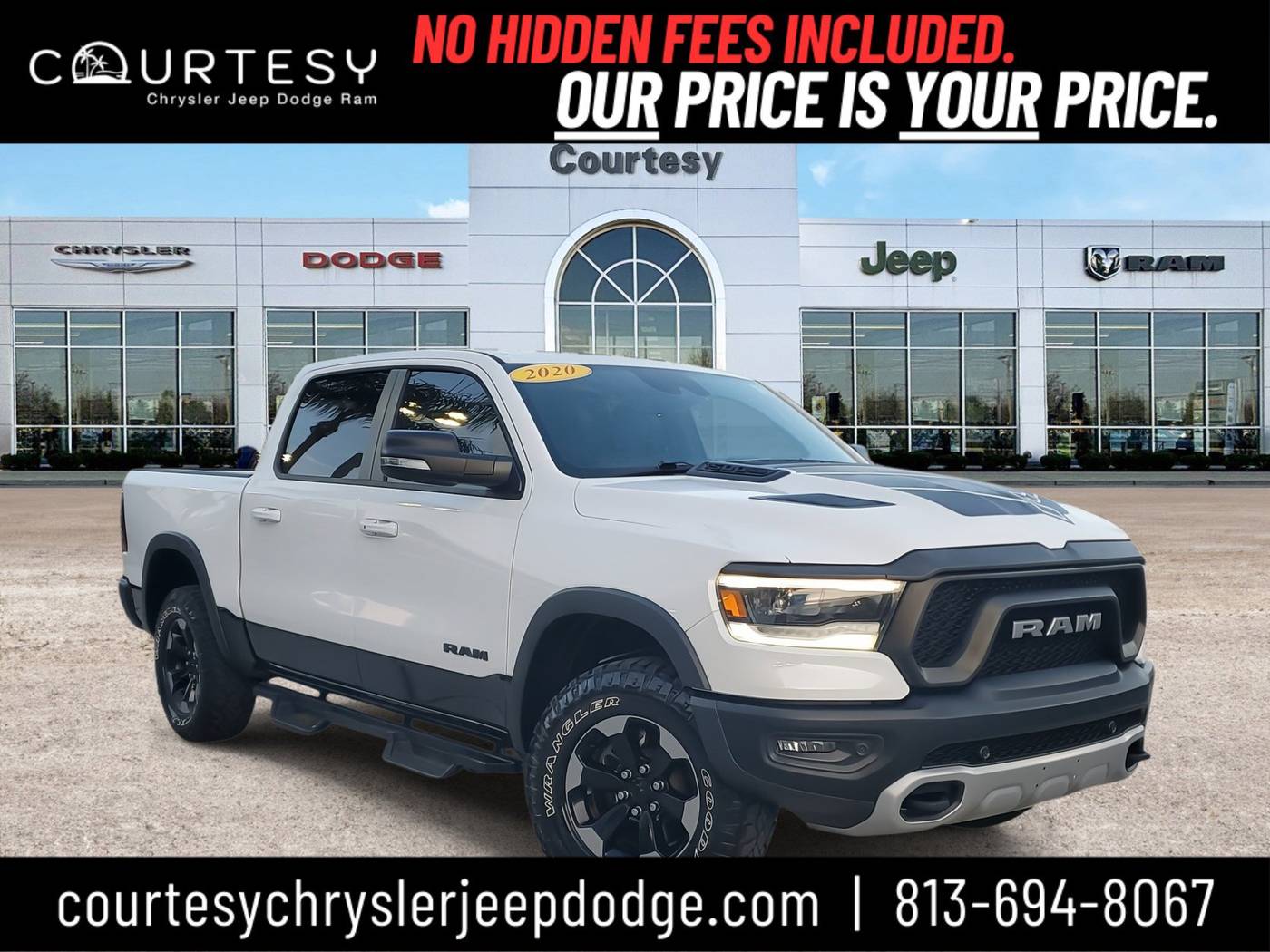 2020 Ram 1500 Rebel — Pickup Truck — 21,814 mi — Tampa, FL