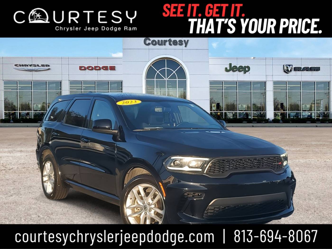 2023 Dodge Durango GT — SUV — 43,751 mi — Tampa, FL