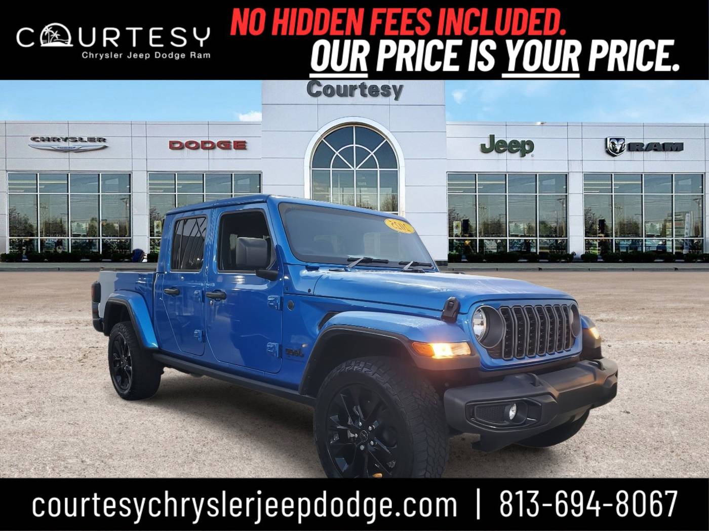 2025 Jeep Gladiator Nighthawk — Pickup Truck — 4,328 mi — Tampa, FL