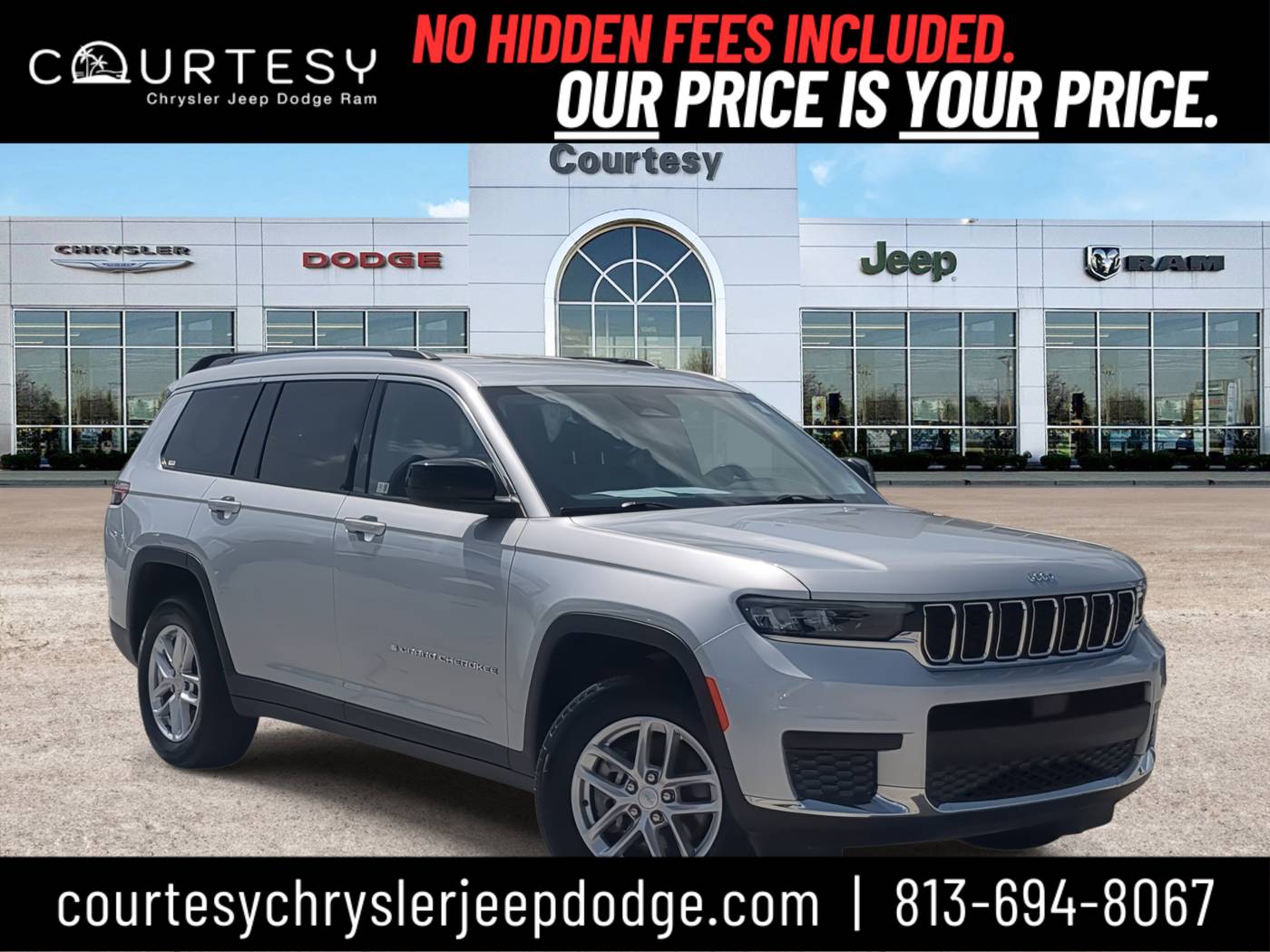 2023 Jeep Grand Cherokee Laredo — SUV — 44,347 mi — Tampa, FL