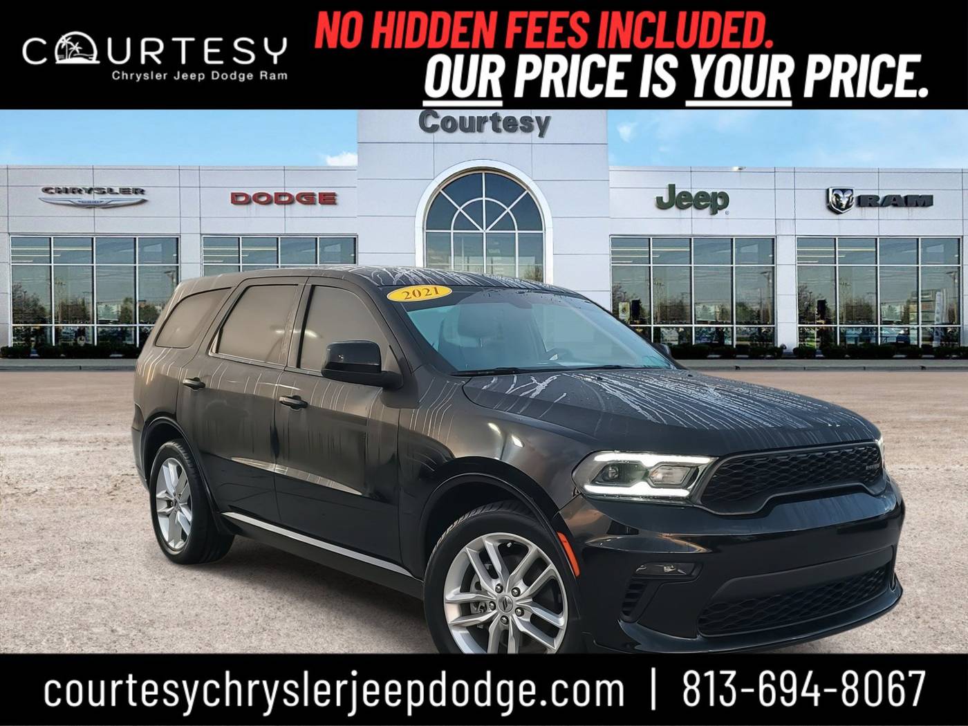 2021 Dodge Durango GT — SUV — 28,069 mi — Tampa, FL