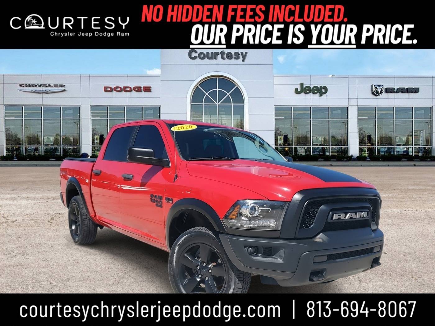 2020 Ram 1500 Classic Warlock — Pickup Truck — 58,511 mi — Tampa, FL
