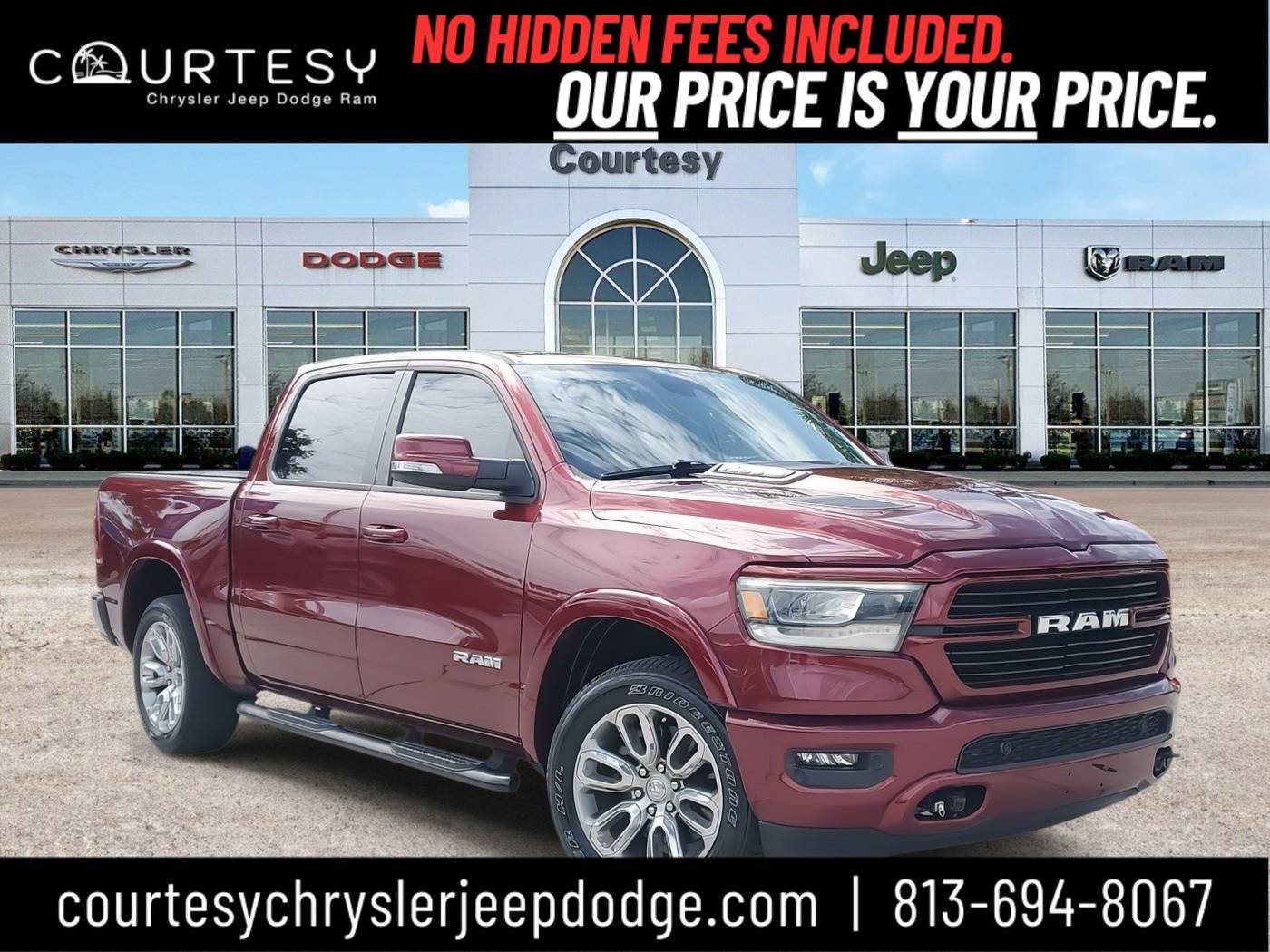 2021 Ram 1500 Laramie — Pickup Truck — 25,018 mi — Tampa, FL
