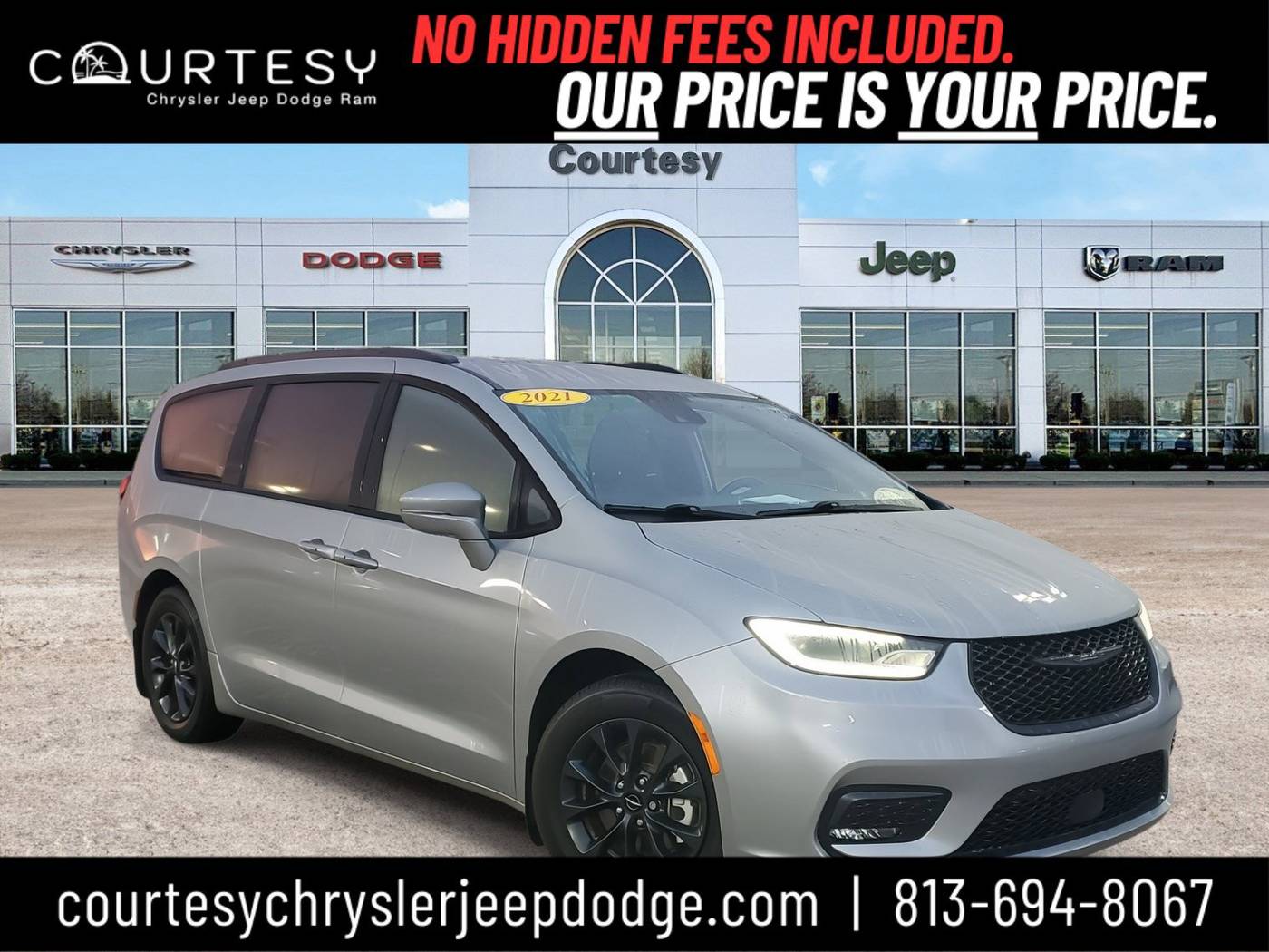 2021 Chrysler Pacifica Touring L — Minivan — 29,506 mi — Tampa, FL
