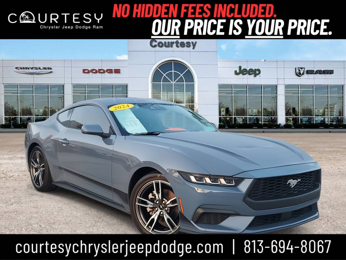 2024 Ford Mustang EcoBoost — Coupe — 5,213 mi — Tampa, FL