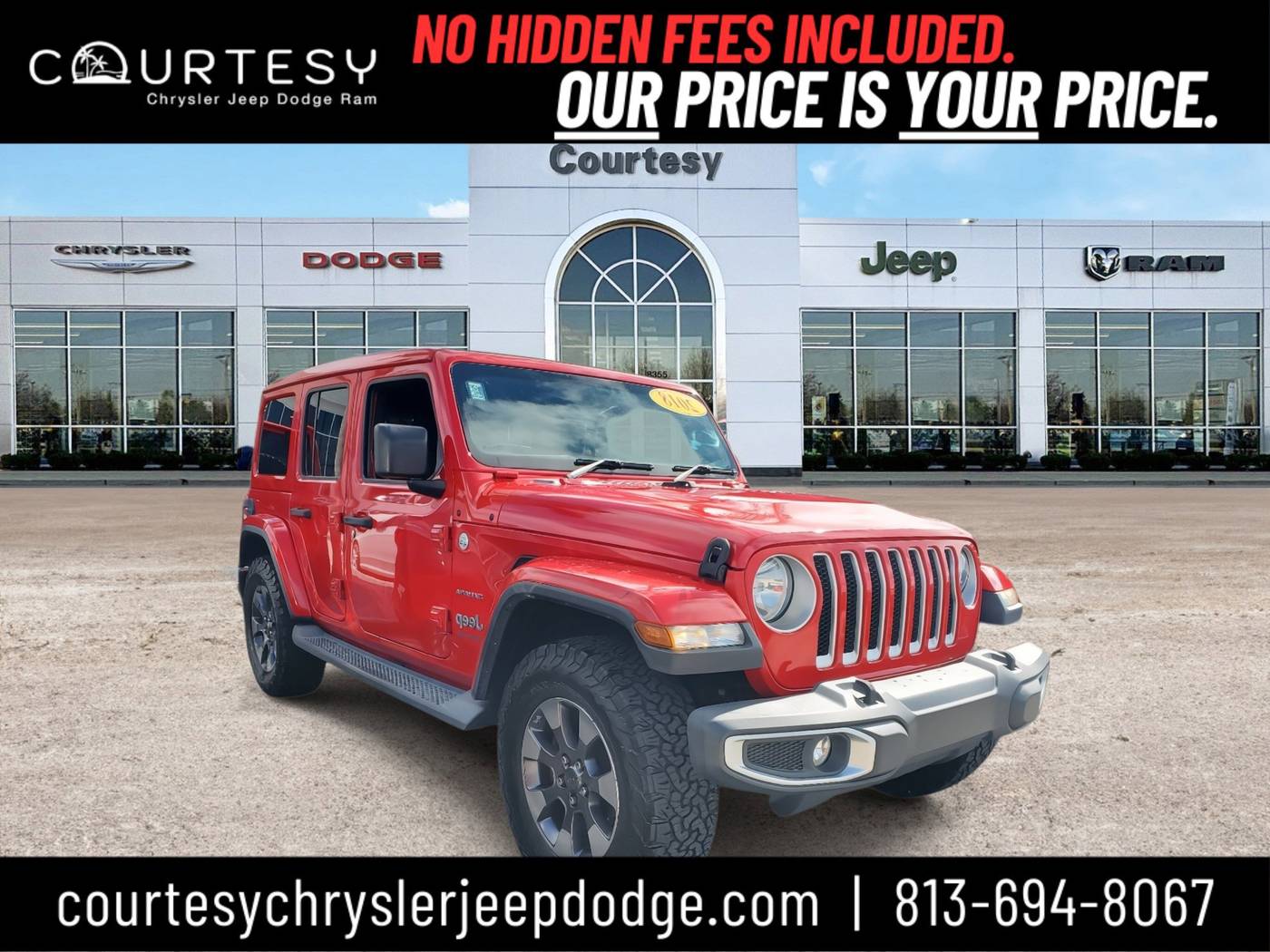 2018 Jeep Wrangler Sahara — SUV — 40,292 mi — Tampa, FL