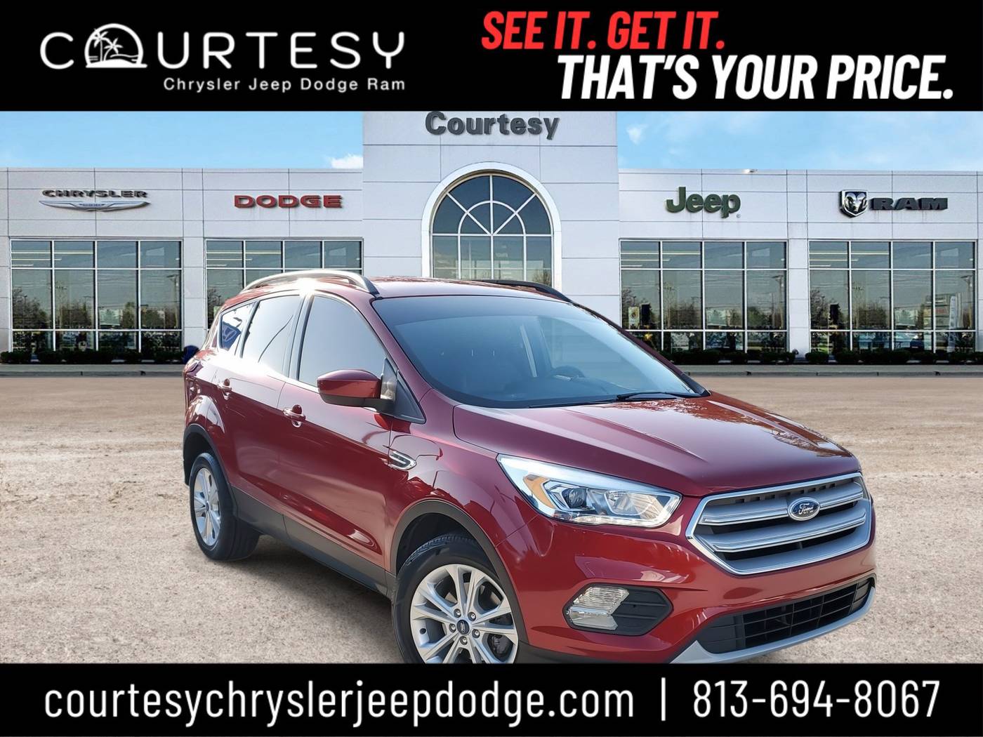 2019 Ford Escape SEL — SUV — 68,709 mi — Tampa, FL