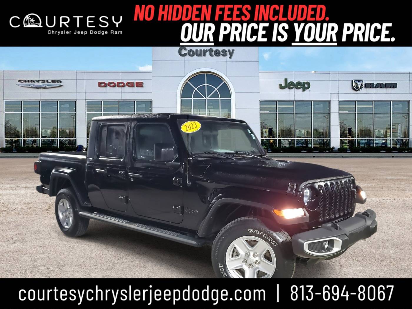 2023 Jeep Gladiator Sport S — Pickup Truck — 55,345 mi — Tampa, FL