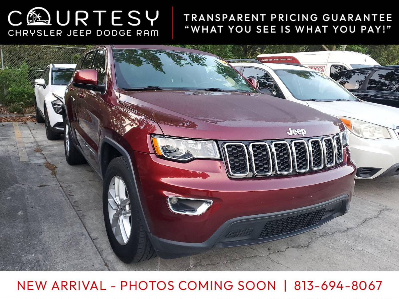 2017 Jeep Grand Cherokee Laredo — SUV — 82,608 mi — Tampa, FL