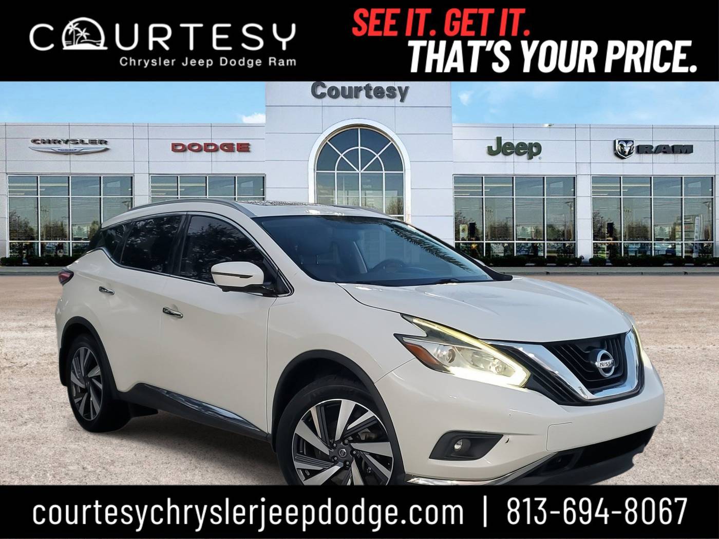 2018 Nissan Murano Platinum — SUV — 102,974 mi — Tampa, FL